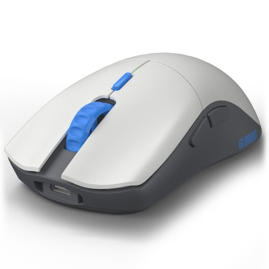 Glorious Series One PRO Wireless Mouse- Vidar-Grey/Blue-Forge Glorious Series One PRO Wireless Mouse- Vidar-Grey/Blue-Forge